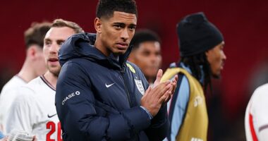 Jude Bellingham was on England duty during the interational break but didn't get any minutes