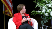 Elena Kagan speaking at an event.