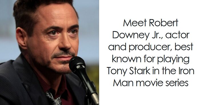 Robert Downey Jr.: Bio And Career Highlights