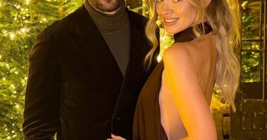 Roxy Horner displayed her bloodied toes on Instagram on Wednesday after she attempted to shave them for the first time ahead of her wedding to Jack Whitehall