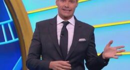 Ryan Seacrest got brutally honest about his love life - right in the middle of a Wheel of Fortune episode on Monday