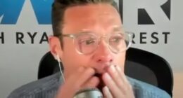 Ryan Seacrest began to cry as he revealed this week that his father Gary, to whom he is 'very close,' has been battling prostate cancer