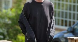 Scott Mills stepped out with his husband for the second day in a row on Thursday after he was fired by the BBC over a historical allegation of serious sexual offences