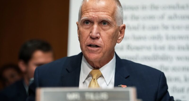 Sen. Thom Tillis drops opposition, says he’ll back Kevin Warsh’s Fed confirmation