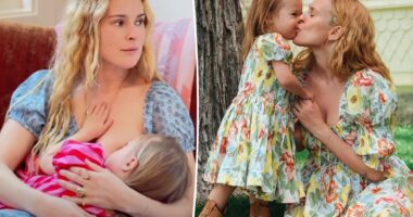 Single mom Rumer Willis hits back at parenting criticism with video breastfeeding 3-year-old daughter
