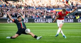 AZ Alkmaar's clash with NEC Nijmegen in the KNVB Cup final was one of the 14 legs included in the acca