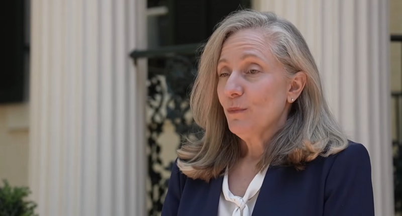 Abigail Spanberger speaking at an event.