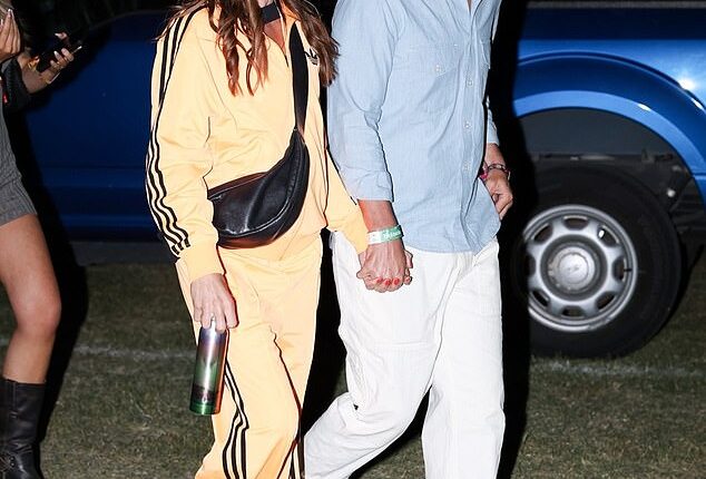 Mel C and her Australian model boyfriend Chris Dingwall stepped out hand in hand at Coachella over the weekend
