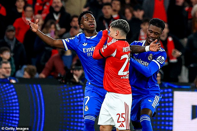 The rule change comes after Vinicius Jr accused Gianluca Prestianni of racially abusing him