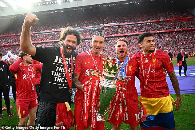 Steven Gerrard has admitted he misses Luis Diaz (right) at Liverpool and would love to see him return to Anfield