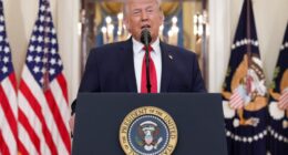 Stock futures sink as Trump says U.S. on track to complete Iran objectives ‘very shortly’