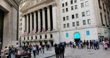 Stocks surge, ending a tough month on a high note. But there’s skepticism about the rally.