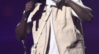 Stormzy, 31, struggled to read his speech notes on the stage of 2025 Brit Awards at London¿s O2 Arena on Saturday night