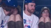 'Summer House' stars Amanda Batula and West Wilson kiss, hold hands at Yankees game