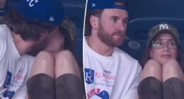 'Summer House' stars Amanda Batula and West Wilson kiss, hold hands at Yankees game