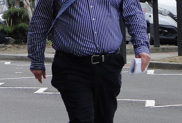 Simon Grimes, 44, allegedly emptied his mother's bank accounts of almost £600,000 before writing a suicide note after his mother discovered the missing money