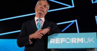 Support collapsing for Nigel Farage and Reform as Tories close gap, More in Common poll shows