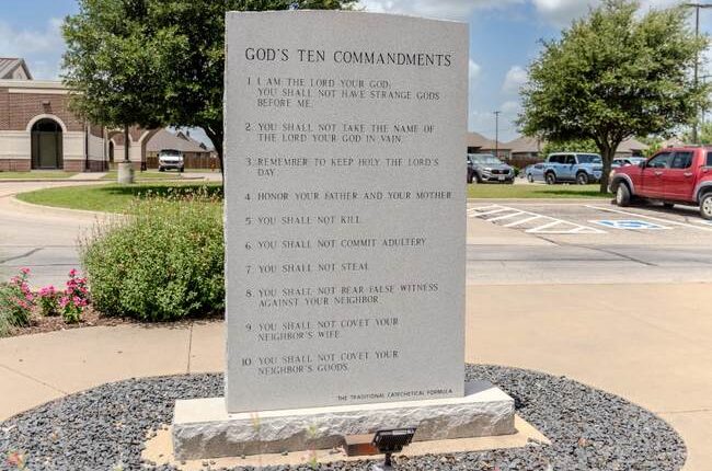 Surprise! En-Banc Appellate Court Restores 'Ten Commandments' Law in Texas – HotAir