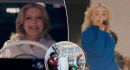 Susan Sarandon cameos with Sabrina Carpenter at Coachella after saying she was blacklisted in Hollywood