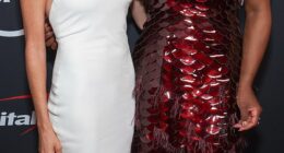 The Duchess of Sussex's friendship with Serena Williams has been questioned after the tennis star's latest Instagram post (pictured together in California in 2024)