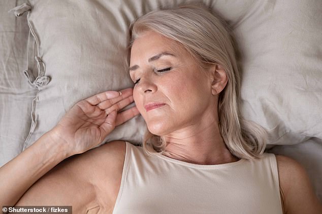 American author Dr Carmen Harra told the Daily Mail what your subconscious is likely trying to tell you at night, depending on the thoughts you're having whilst sleeping (stock photo)
