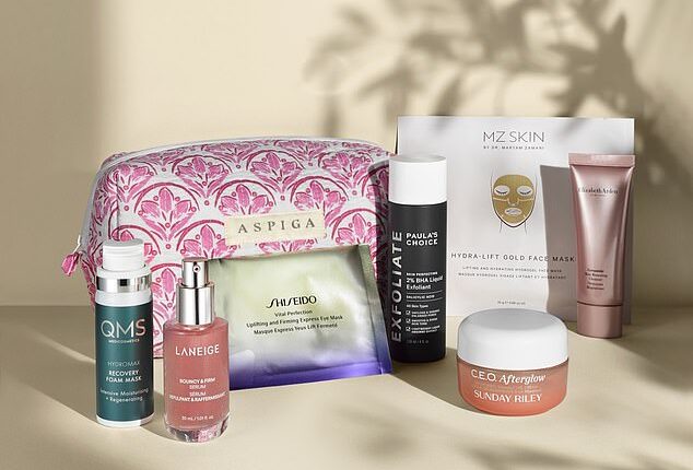 The £65 YOU beauty box that contains £218 worth of luxury skincare: 'Think seriously impressive products from Elizabeth Arden, Laneige and more'