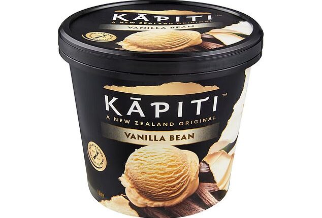 When asked to name their favourite frozen dessert at Aldi Australia, K¿piti ice0cream emerged as a clear front0runner. Each item in the range is priced at $6.99, including their classic Vanilla Bean 1L tub