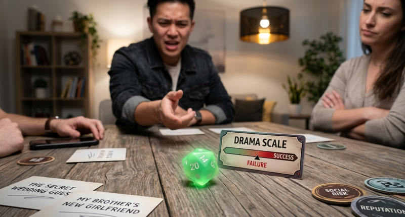 Daily Dice Of Drama: The Social Dilemma Game #004 (Apr 22, 2026)