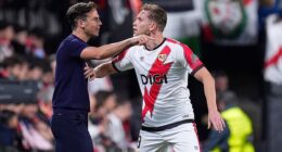 If it were not for red tape, Rayo Vallecano boss Inigo Perez (left) would already be in England. He was lined up to be Iraola’s assistant at Bournemouth but could not obtain a work permit