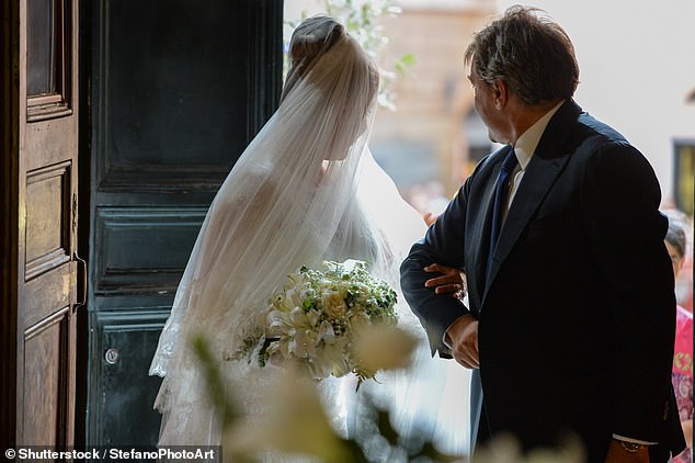 A woman recounted the devastating moment on her wedding day when her father asked her, 'Are you sure?' moments before walking her down the aisle