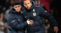 Phil Foden was not at his best with Harry Kane (right) on the sidelines after an injury in training