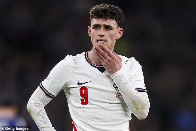 Phil Foden struggled to make an impact in the friendlies and his World Cup place is in doubt