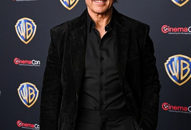 Tom Cruise, 63, confirmed Top Gun 3 is 'officially in development' and he will be reprising his role as Pete 'Maverick' Mitchell; Seen April 14