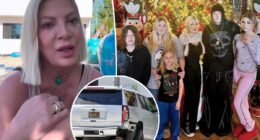 Tori Spelling breaks her silence on car crash that sent 7 kids to hospital