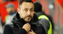 Tottenham are looking to appoint a new psychologist just weeks after Roberto De Zerbi (above) pointed to 'mentality' issues at the struggling club, who haven't won a league game in 2026