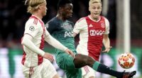 Former Tottenham favourite Victor Wanyama (centre), pictured in the 2019 Champions League semi-final against Ajax, had his say on Roberto De Zerbi