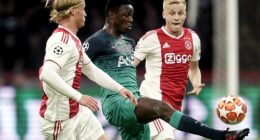 Former Tottenham favourite Victor Wanyama (centre), pictured in the 2019 Champions League semi-final against Ajax, had his say on Roberto De Zerbi