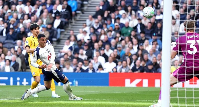 Tottenham vs Brighton - Premier League: Seagulls star scores stunner to level in blow for Spurs