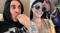 Travis Barker sucks Kourtney Kardashian's toes in raunchy birthday tribute