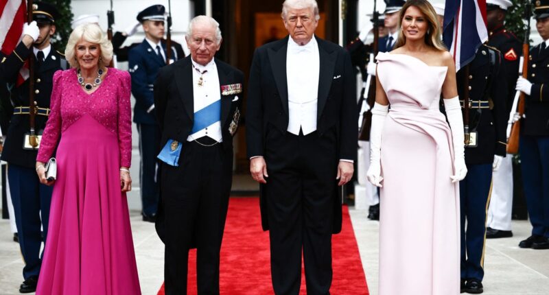 Treats from Melania Trump’s White House beehive featured in state dinner menu for King Charles and Queen Camilla