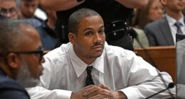 Guy Rivera, 34, awaited to hear his fate from the jury's verdict, the courtroom was thrown by one juror denying a unanimous verdict to the judge