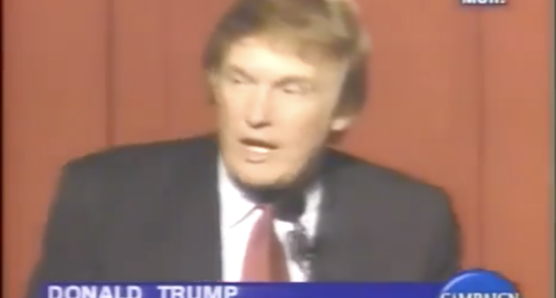 Trump Has Been Saying Iran Can't Have Nukes For 20 Years