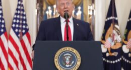 Trump delivers jaw-dropping and slurred Iran address that offers no end in sight to unpopular war