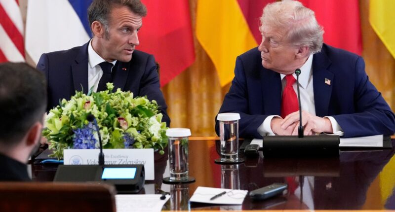 Trump sparks outrage after mocking Macron over video of him being ‘shoved’ by wife Brigitte: ‘He’s still recovering’