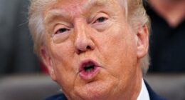 President Donald Trump said Iran cannot 'blackmail' the US after threatening to close the Strait of Hormuz again