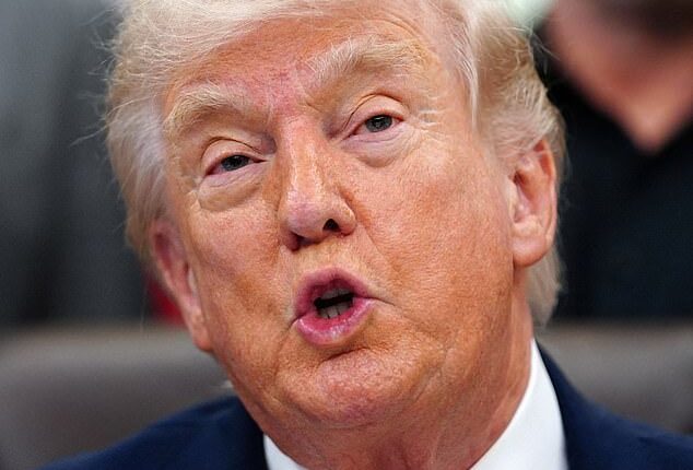 President Donald Trump said Iran cannot 'blackmail' the US after threatening to close the Strait of Hormuz again