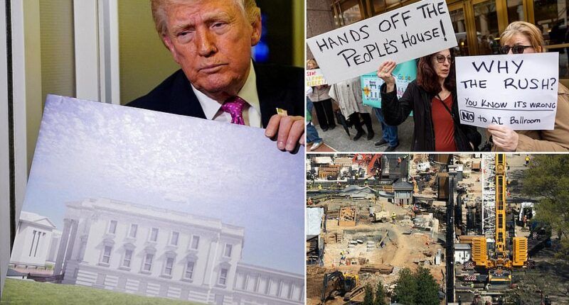 A key review board voted Thursday to approve President Donald Trump's ballroom project despite construction being in legal limbo. During Thursday's meeting of the National Capital Planning Commission, one of two review boards that provided oversight of the project, the ballroom received near-unanimous approval. Only one NCPC member voted no - Democratic D.C. City Council Chairman Phil Mendelson - who stated at the meeting that the ballroom was 'just too large. Two other commissioners voted 'present.'