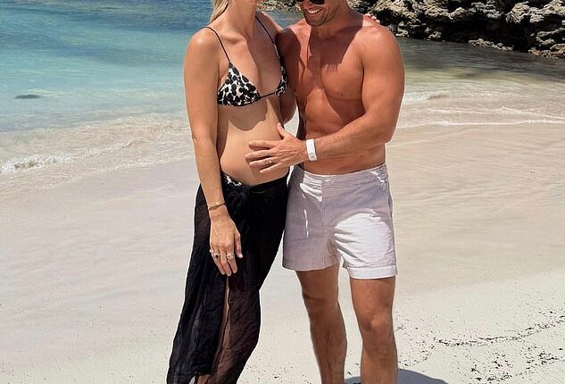 Vogue Williams, 40, and Spencer Matthews, 37, announced the joyful news they are expecting their fourth child this week, during a family getaway to St. Barts