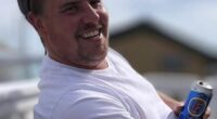 Adina Mihai, 30, and Madalin Dumitru, 29, both formerly of of Sandway Gardens in Birmingham , are accused of killing father-of-one Gary Mouat (pictured), 37, and pensioner Malcolm King, 80.