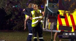 Two bodies have been found in the search for two missing children after a massive fire ripped through a house in NSW's Blue Mountains overnight